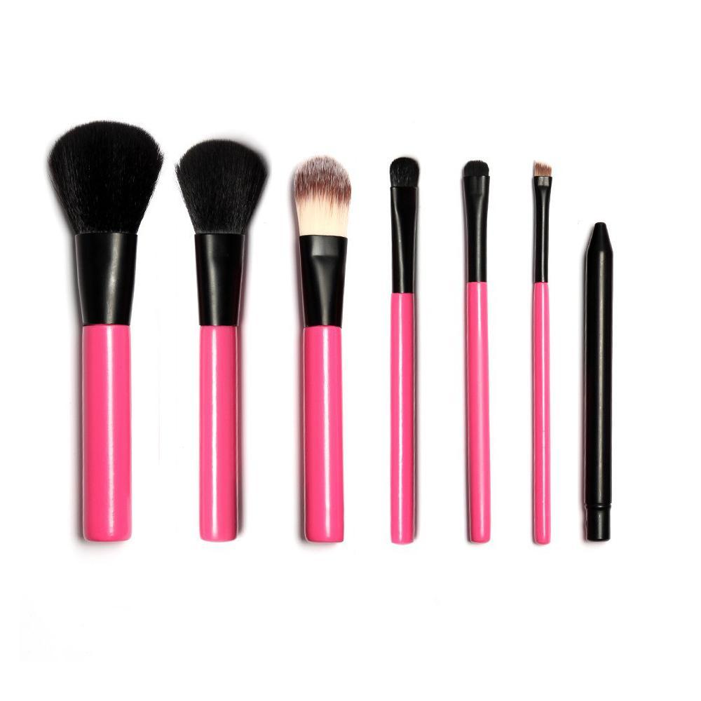 7 * Makeup Brushes Set Foundation Powder Brush Eyeshadow Eyeliner Lip