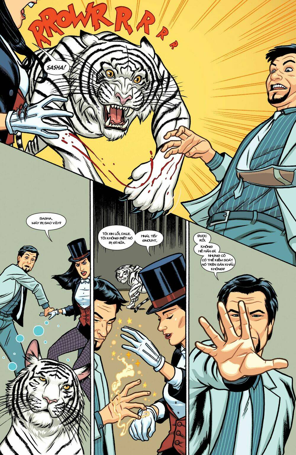 black canary and zatanna - bloodspell chapter 3 13