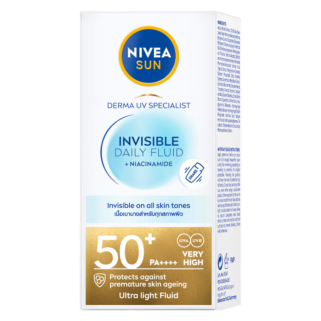 Kem chống nắng Nivea Derma Invisible Daily Fluid 40ML