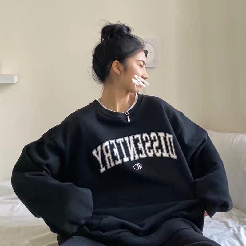Áo Sweater Dissentery phong cách Ulzzang Hàn Quốc tay dài họa tiết in hình phong cách cá tính CoolZ CZ5061
