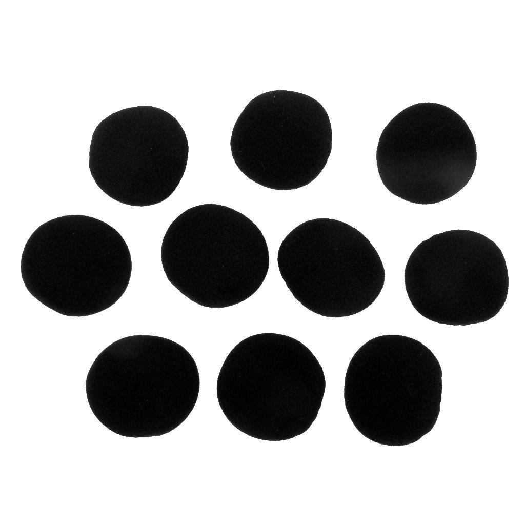 10pcs Soft EarPads For MDR Headset Covers Earphone Foam Pad Cushion 40mm