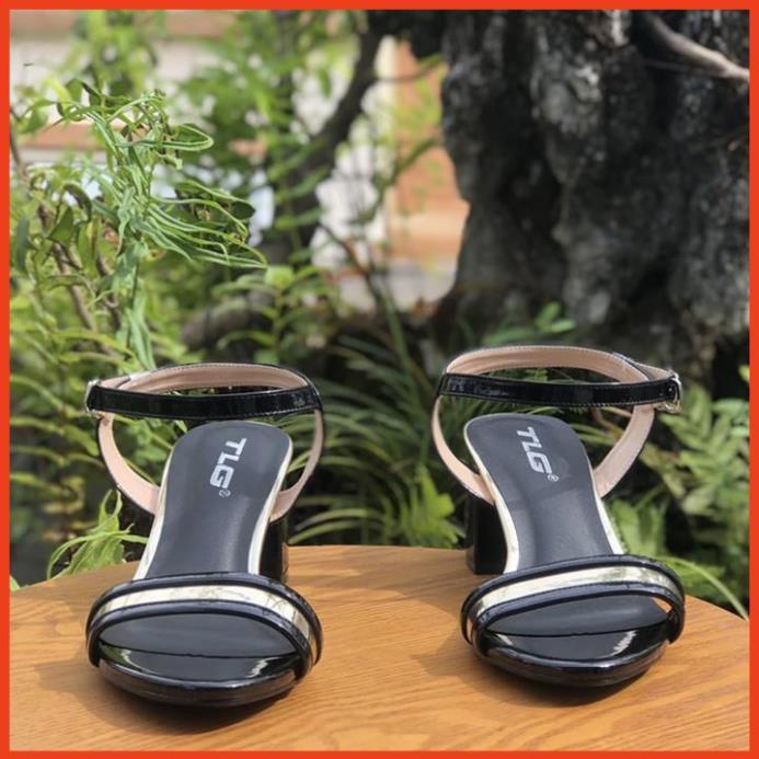 TLG Sandal cao gót viền đồng hot trend 2020 trẻ trung năng động 20825