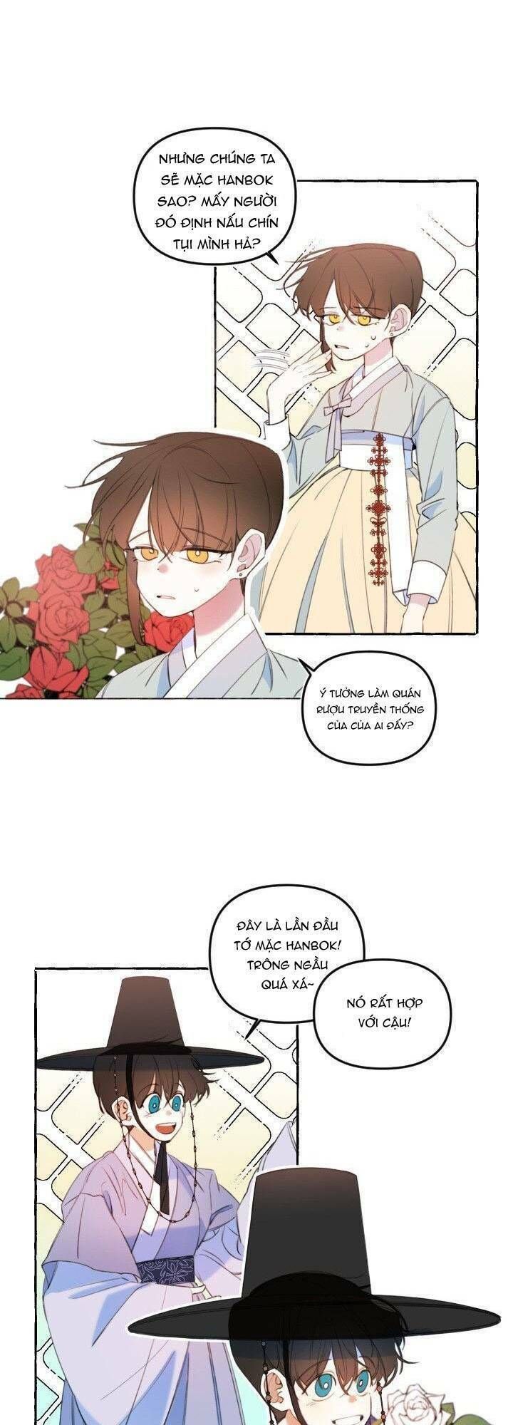 lời yêu thì cần app để dịch không? chapter 14 9