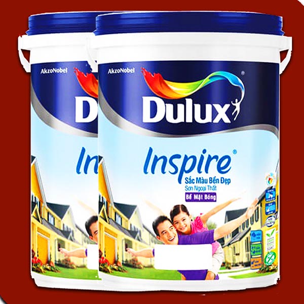 Sơn Ngoại Thất Dulux Inspire Sắc Màu Bền Đẹp 79AB Bóng Giúp Giữ Màu Bền Bỉ Cho Ngôi Nhà Của Bạn, Chống Phai Màu