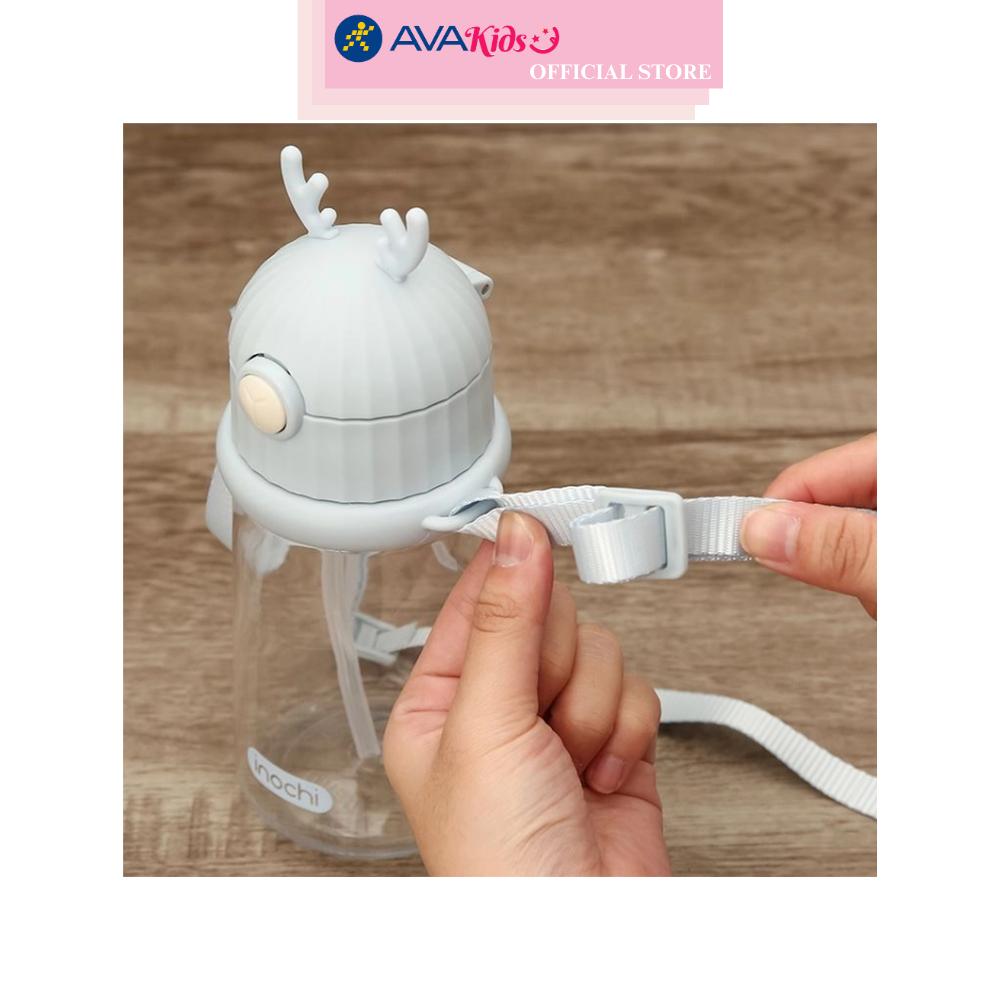 Bình đựng nước nhựa tritan, PP 450 ml Goki Rudy HNK.BIGR.0450 - Màu ngẫu nhiên
