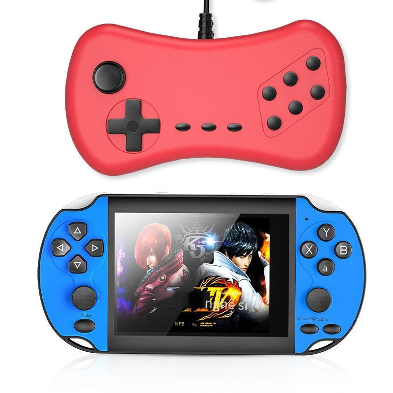 Máy chơi game cầm tay PSP màn hình lớn độ nét cao thuận lợi nhất cần điều khiển đôi màn hình ngang retro hoài cổ trò chơi arcade đơn và đôi FC