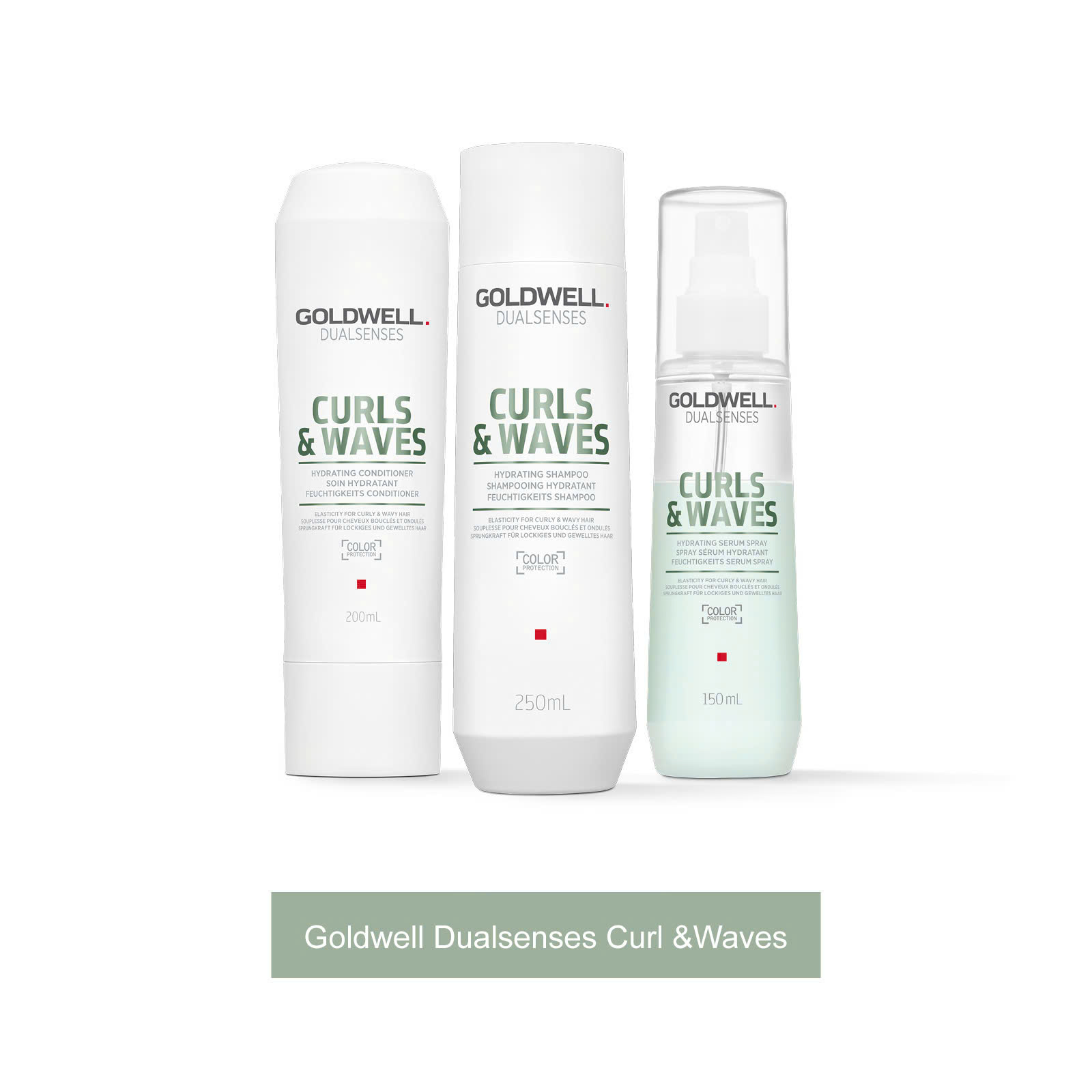 Dầu Xả Dưỡng Xoăn Goldwell Curls &amp; Waves Cấp Ẩm Chuyên Sâu, Tóc Bồng Bềnh Dễ Vào Nếp