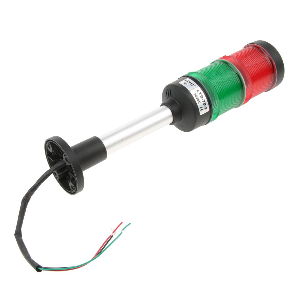 Báo động An Ninh Đèn Cảnh Báo Hai Màu Luôn Bật Với âm Thanh