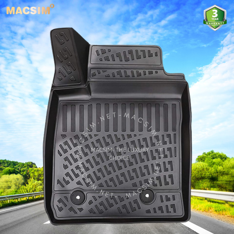 Thảm lót sàn ô tô nhựa TPU Silicon Ford Ecosport second generation 2012- Nhãn hiệu Macsim