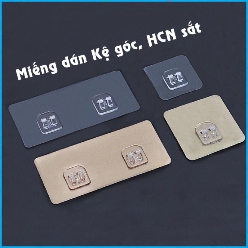 Miếng Dán Tường Dự Phòng, Móc Chịu Lực, Miếng Dán 2 Mặt, Miếng Dán Kệ Góc, Kệ Chữ Nhật