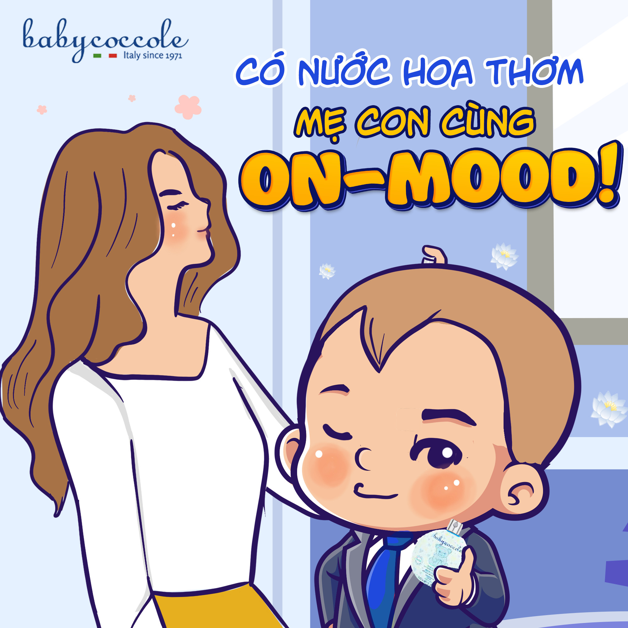 Nước Hoa cho Bé Babycoccole 0M+ Chiết Xuất Hoa Sen 100ml