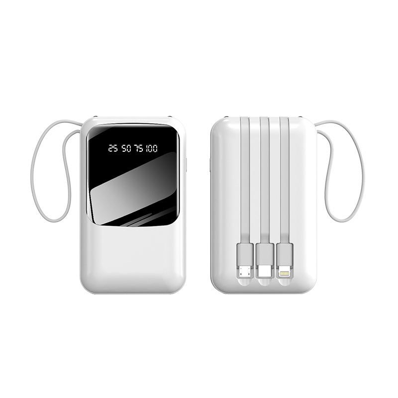 Đảm bảo chất lượng, dung lượng siêu lớn, đường dây khép kín, kho báu sạc 20000 mAh, quà tặng nhỏ và di động, nguồn điện di động, in tùy chỉnh