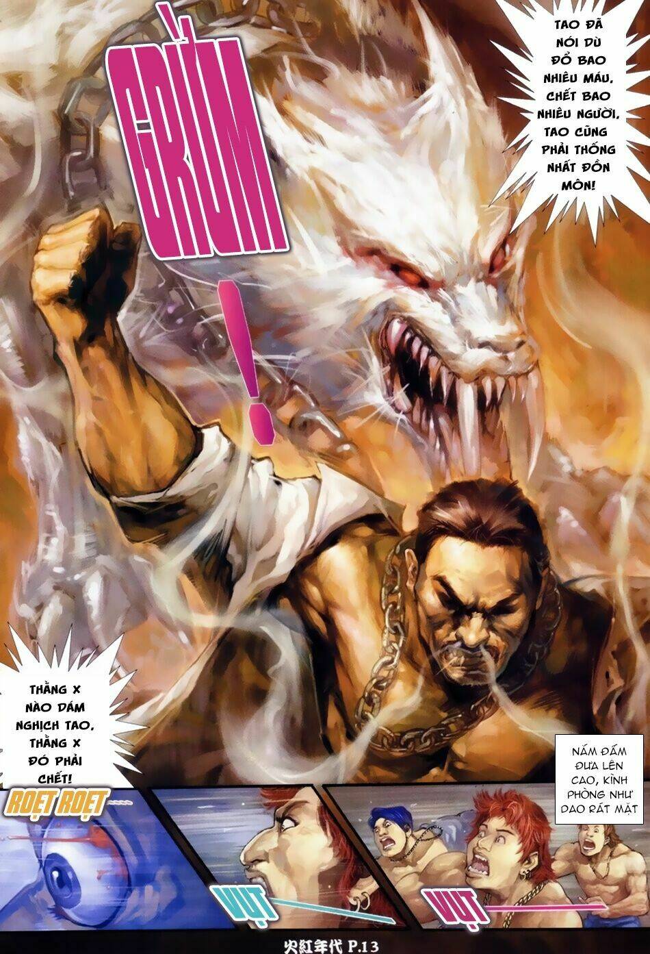 hỏa hồng niên đại hắc cốt đường chapter 35 11