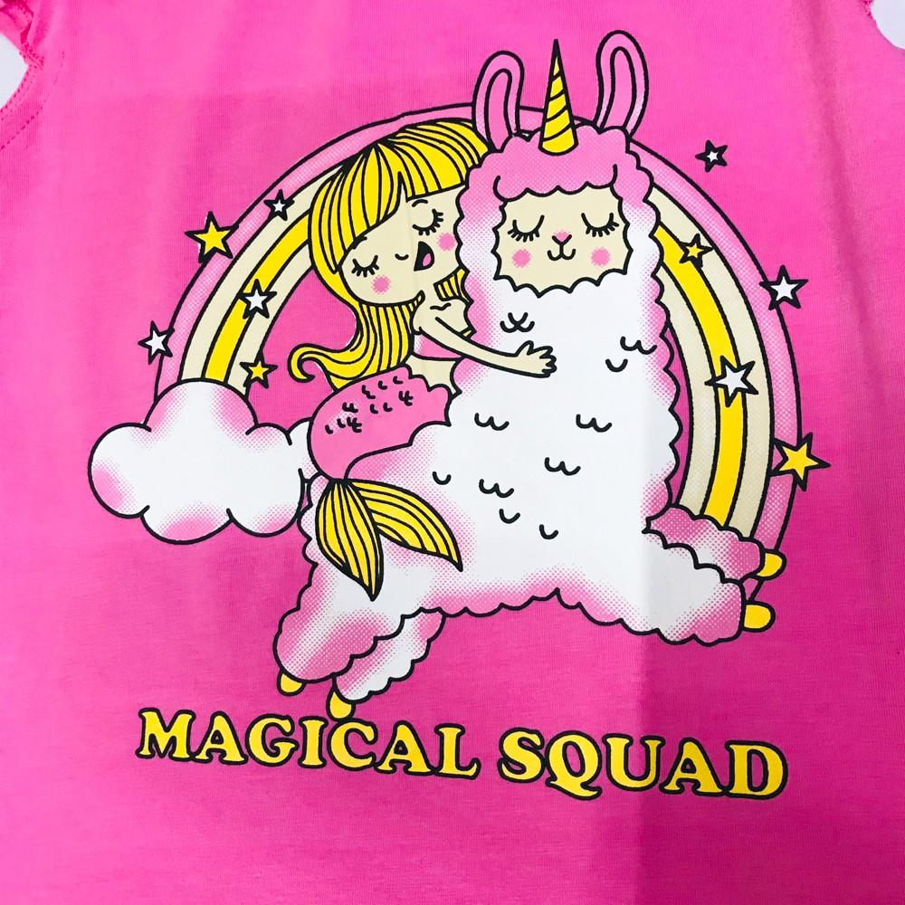 Đầm thun bé gái