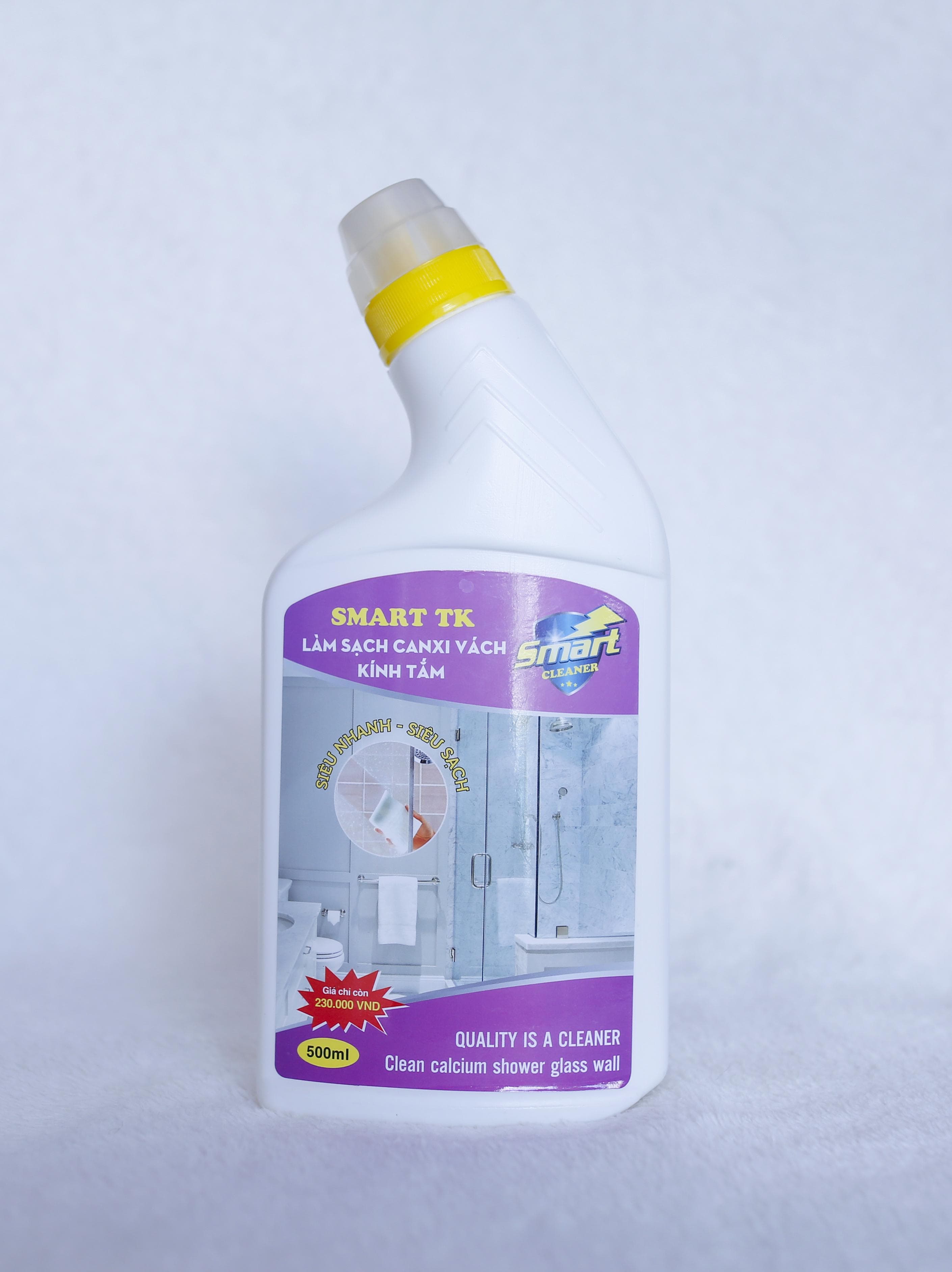 Bộ sản phẩm tẩy rửa gia đình thông minh Smart (500ml) : Smart TC (tẩy inox) - Smart TK (tẩy kính) - Smart TS (tẩy sứ) - Smart Cleaner (tẩy dầu mỡ) .Hàng chính hãng phân phối độc quyền tại khu vực miền nam