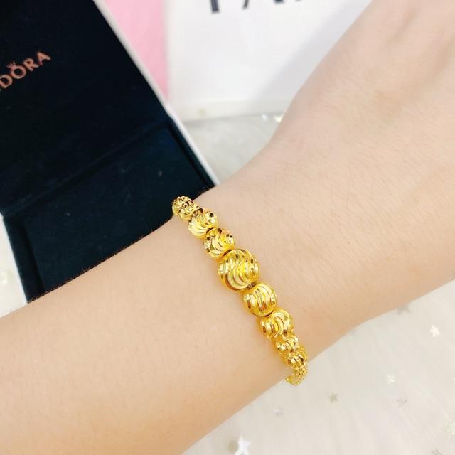 Lắc bi mạ vàng RCLN
