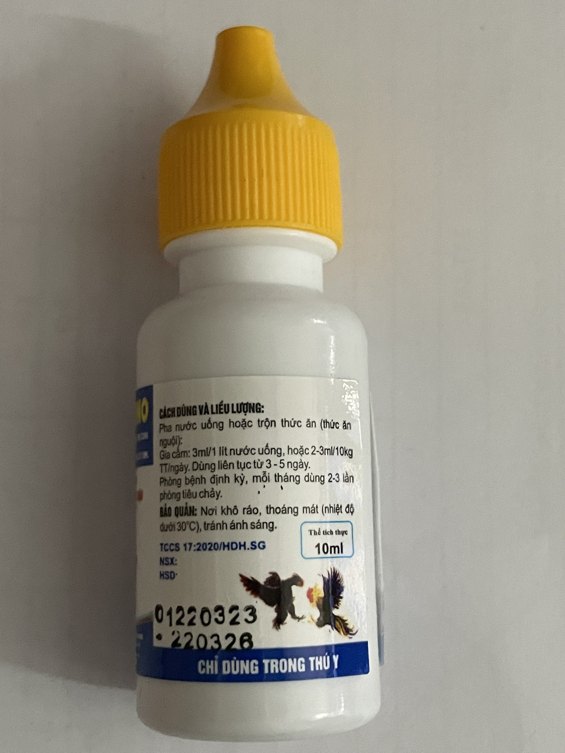 MEN NƯỚC NANO 10ML- CHUYÊN DÙNG CHO GÀ, GÀ ĐÁ, THÚ CƯNG