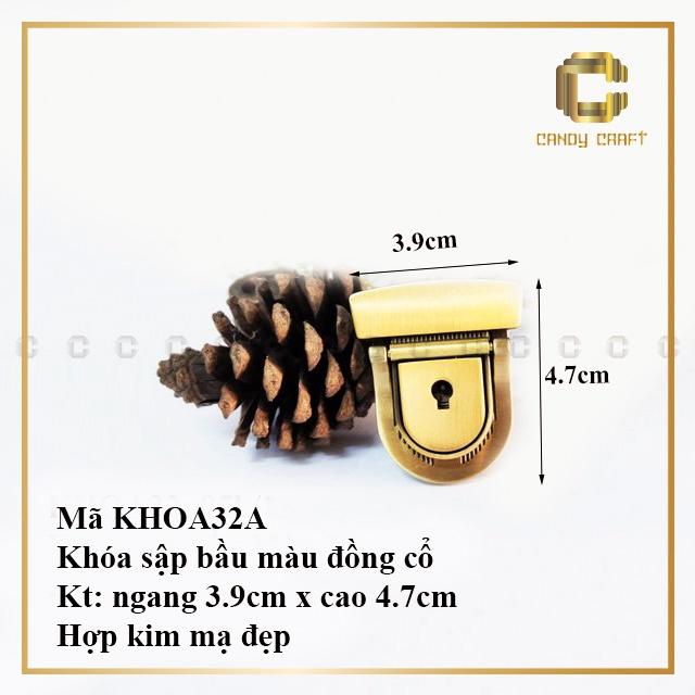 KHOÁ SẬP BẦU 3.9cm