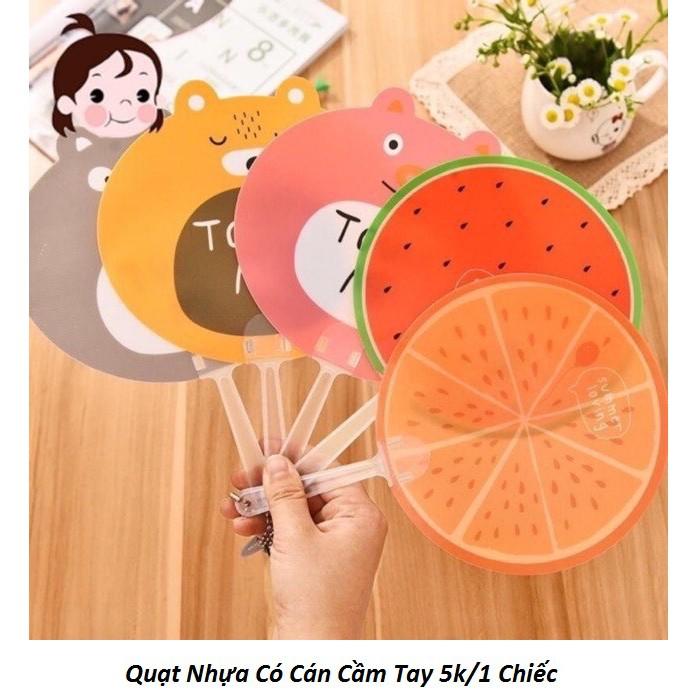 QUẠT CẦM TAY MINI HÌNH THÚ