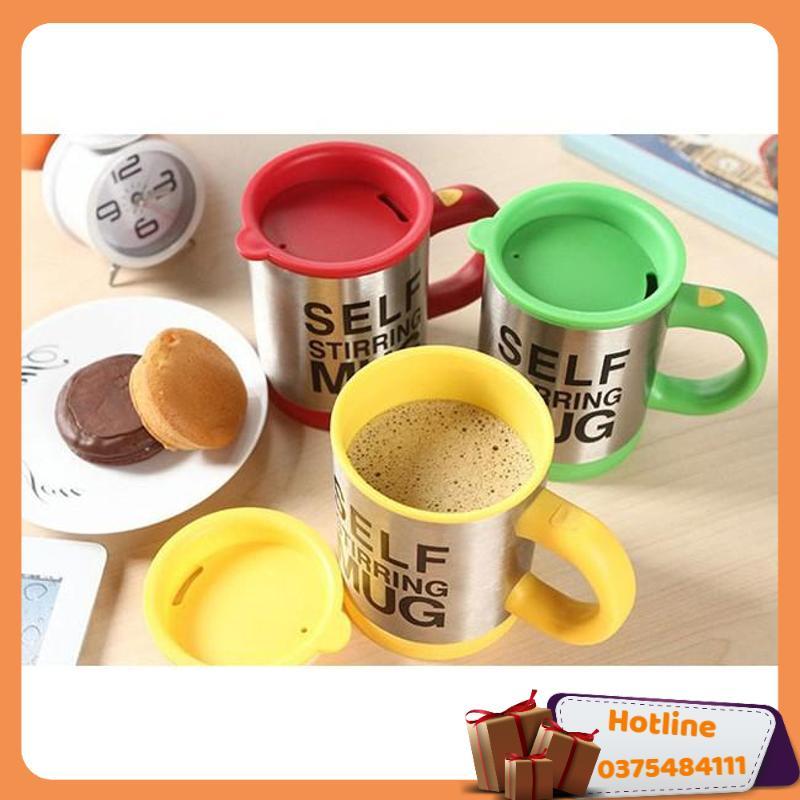 Ly Tự Động Khuấy, Ly Pha Cafe Tự Động, Cốc Pha Cafe Tự Động Self Stirring Mug - Hàng Loại 1
