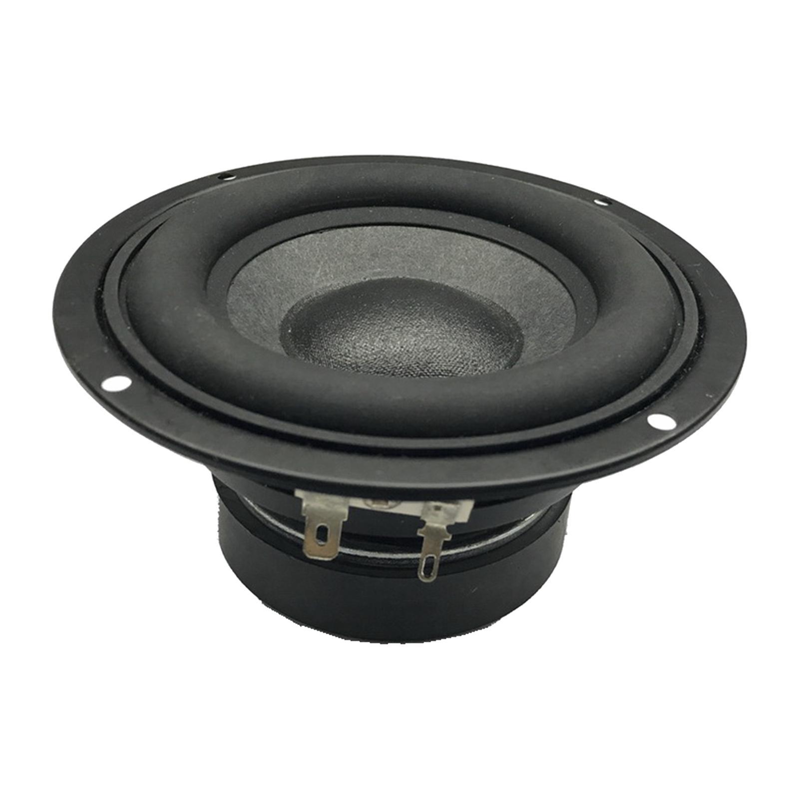 Mini Woofer Subwoofer Speaker Rubber Edge Stereo Low Noise for Car Travel