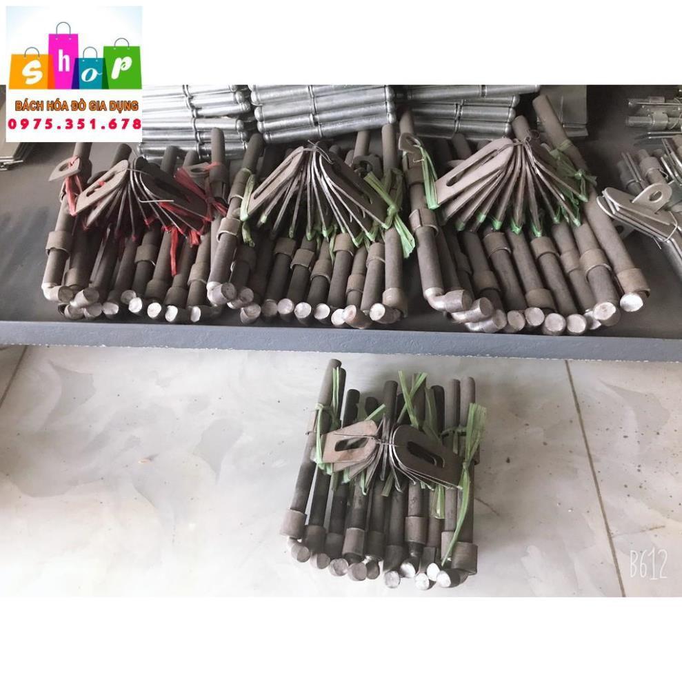 Then sắt chốt cửa - then cổng đen đủ các kích thước 12 - 14 - 16 - 18
