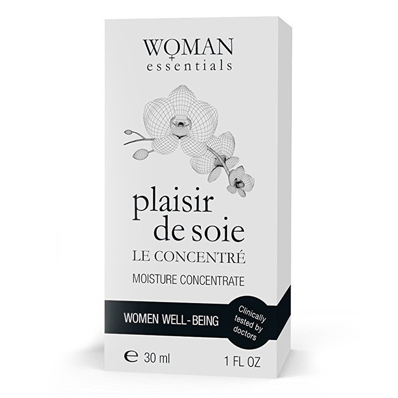 Gel dưỡng ẩm vùng kín bị khô do mãn kinh, tiền mãn kinh plaisir de soie Woman Essentials 30ml