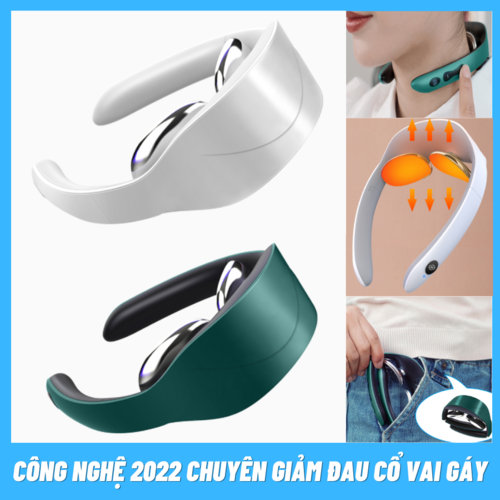 Máy massage giảm đau cổ vai gáy cảm ứng xung điện từ Công nghệ Nhật Bản - SMART BELT