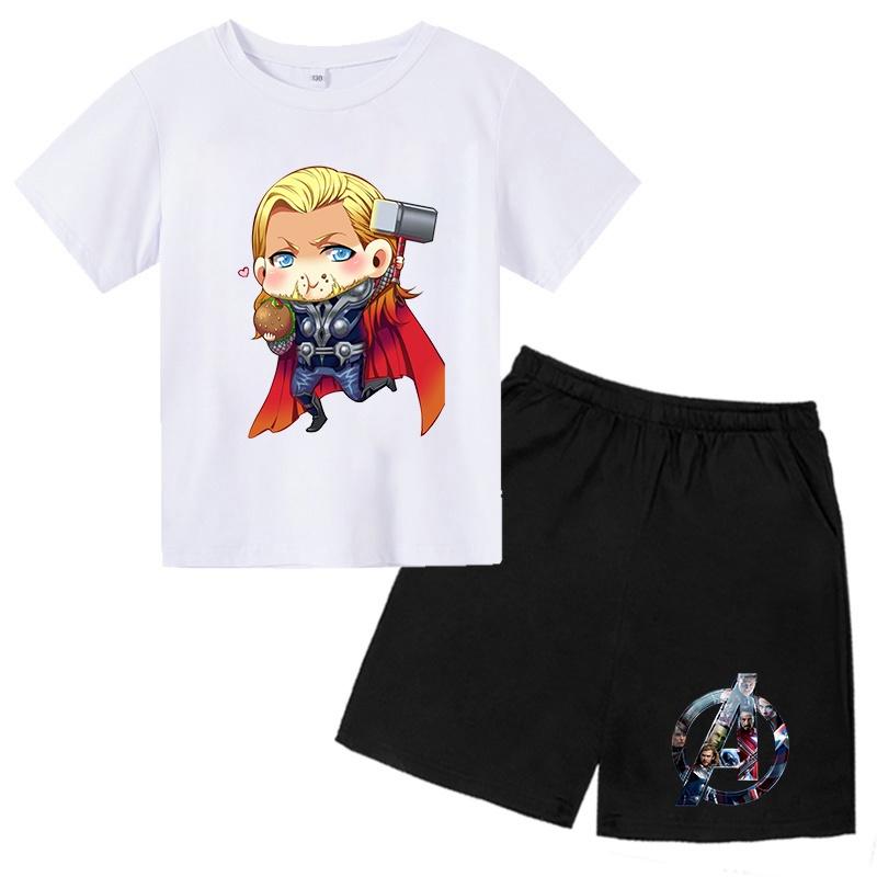 Áo Quần trẻ em thần sấm chibi siêu cool , King Cotton