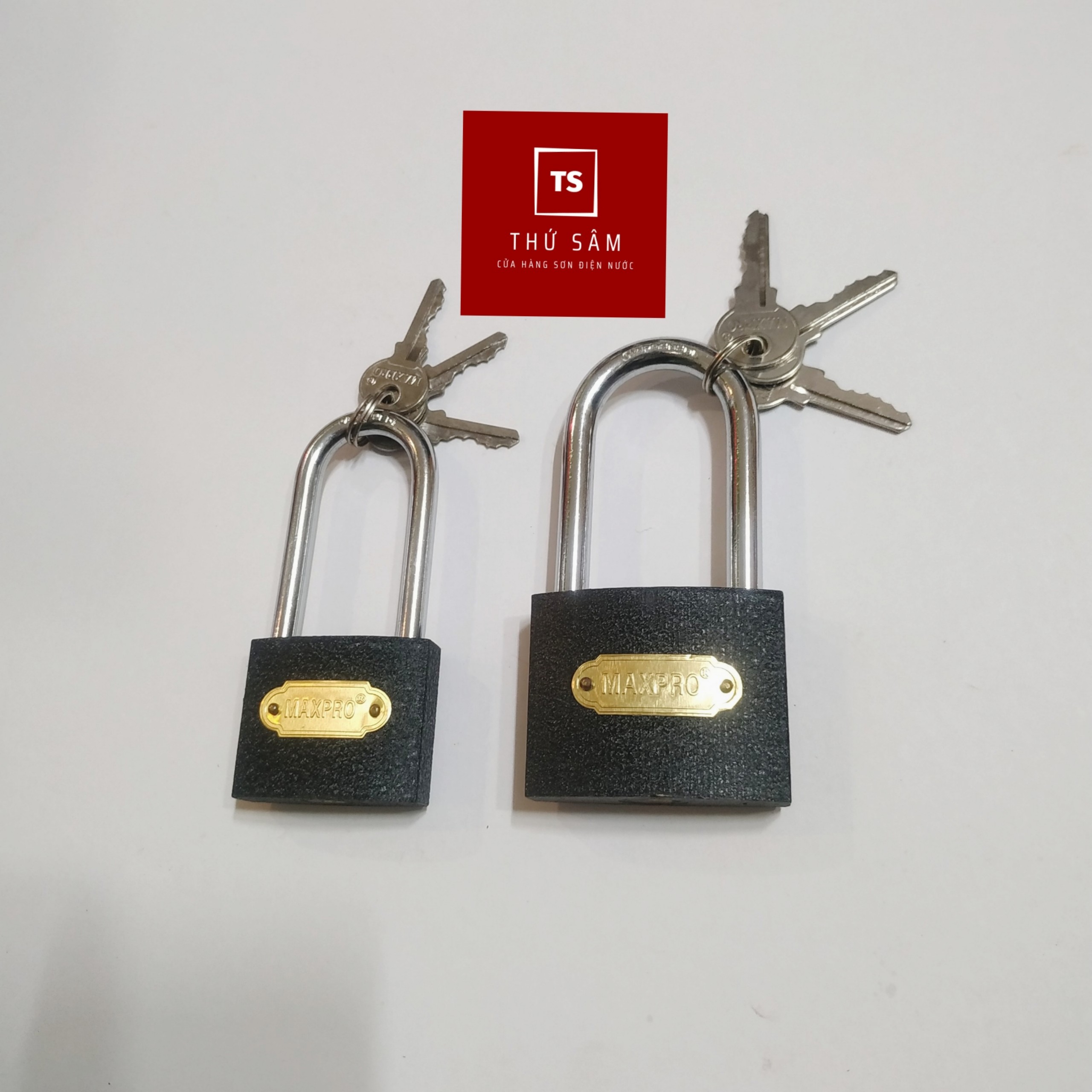 Ổ khóa càng dài Maxpro khóa cổng khóa cửa