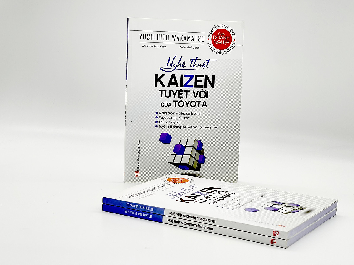 Sách Nghệ Thuật Kaizen Tuyệt Vời Của Toyota