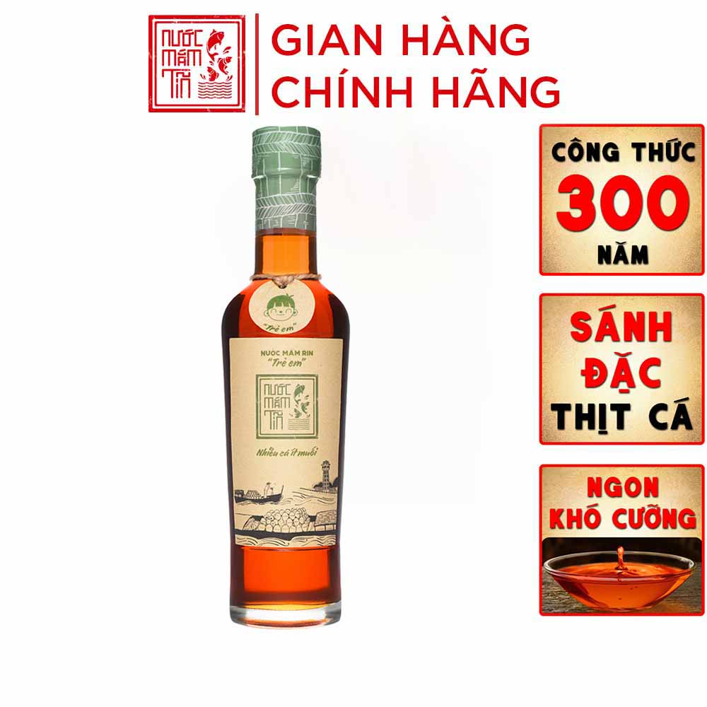 Đặc Sản Phan Thiết - Nước Mắm Tĩn Trẻ Em Cho Bé Ăn Dặm Độ Đạm 42N Tự Nhiên Chai Thủy Tinh 250Ml Nước Mắm Rin Nguyên Chất Truyền Thống Sạch Nước Mắm Nhỉ Từ Thùng Lều Gỗ Cốt Đặc Biệt Cá Cơm Than Muối Tinh Khiết, Cho Bé Ăn Dặm Không Chất Bảo Quản