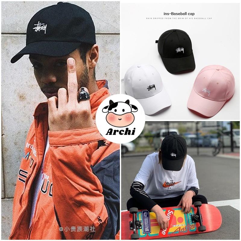 Mũ lưỡi trai cao cấp thêu Stussy