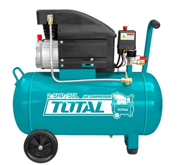 MÁY NÉN KHÍ CÓ DẦU DUNG TÍCH 50 LÍT 2.5HP  TOTAL TC12550 - HÀNG CHÍNH HÃNG