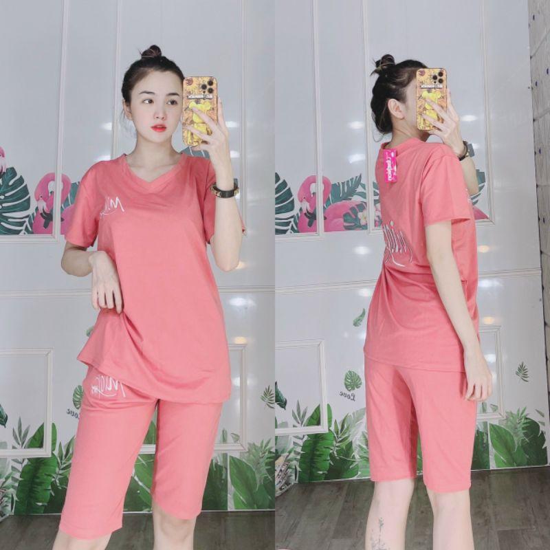 [KHAI TRƯƠNG BÁN GIÁ VỐN] (Có tới size 85kg) Đồ Bộ Nữ, Đồ bộ thun cotton, set bộ mặc nhà đẹp