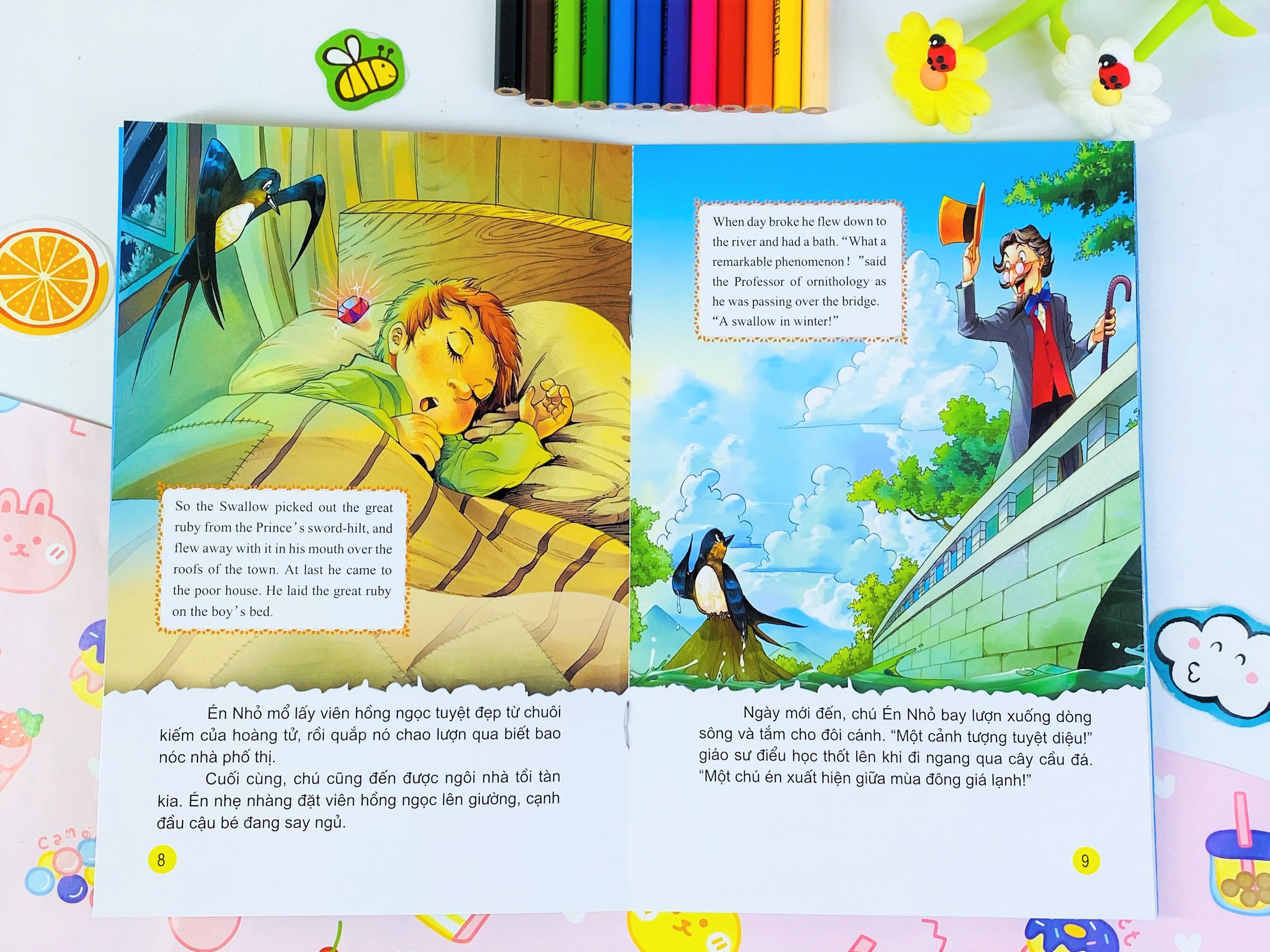 Sách - Bộ 20 cuốn Những Chuyện Cổ Tích Đáng Yêu - Song Ngữ Anh Việt - ndbooks
