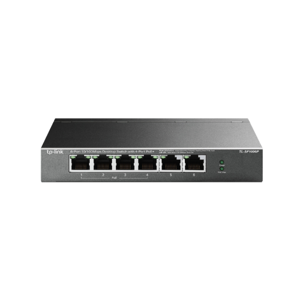 Thiết bị chia mạng Switch để bàn TP-LINK TL-SG1005P 4 Cổng POe - Hàng chính hãng