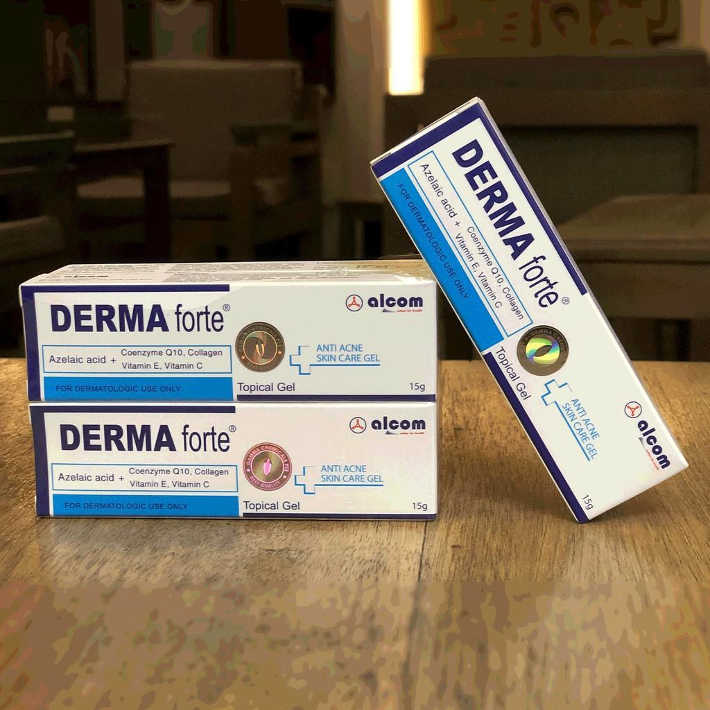 Gel Mụn Derma-Forte mới.., mụn mủ, mụn đầu đen, mờ thâm, liền sẹo,.... ,