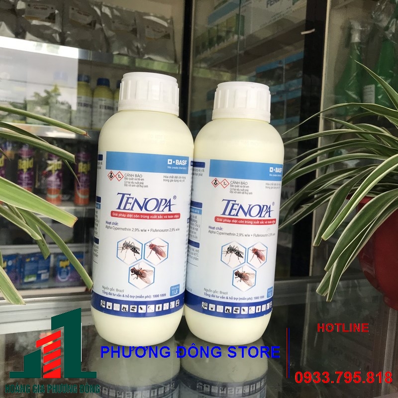 Thuốc diệt muỗi và côn trùng Tenopa 10SC-1 lít