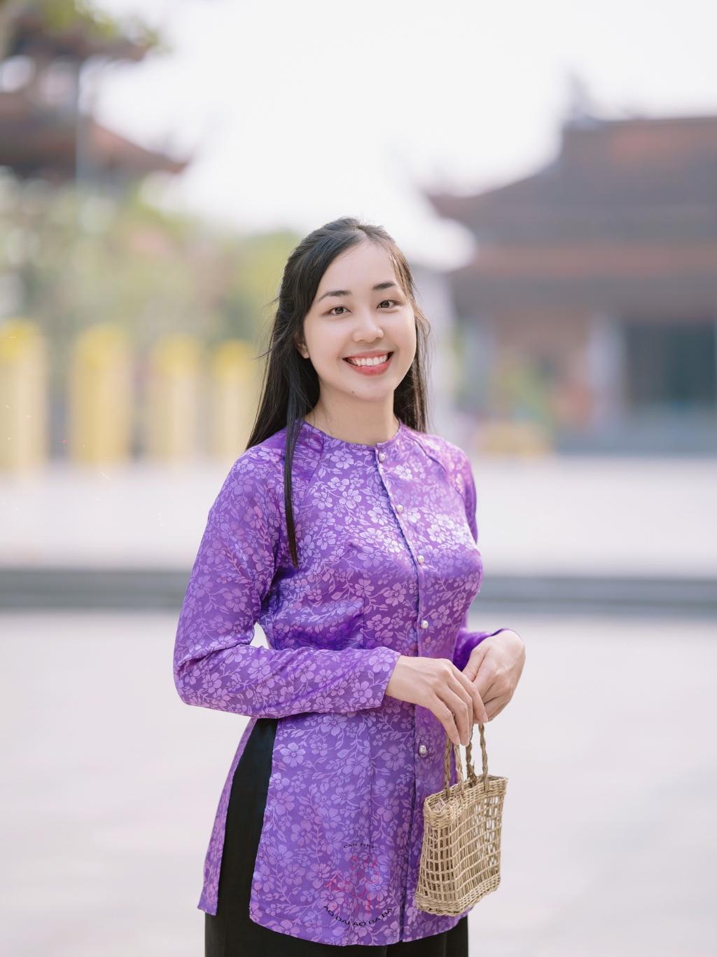 Bộ áo bà ba gấm Tím- Có bộ bà ba Bigsize- may sỉ bà ba toàn quốc - May bộ bà ba theo yêu cầu - Bộ gấm tím tốt