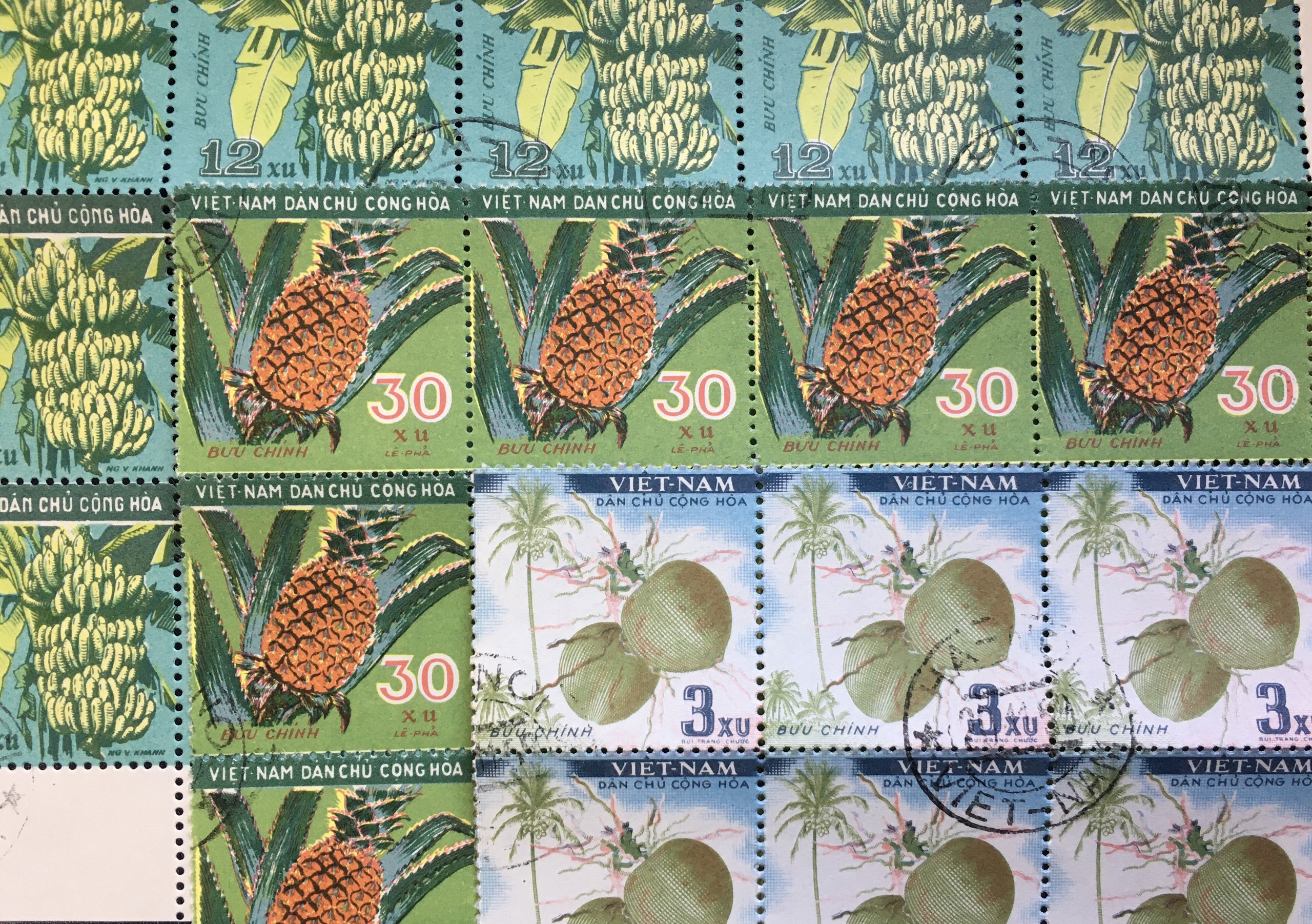 Bộ Tem Sưu Tầm Việt Nam Trái Cây - 3 Stamps