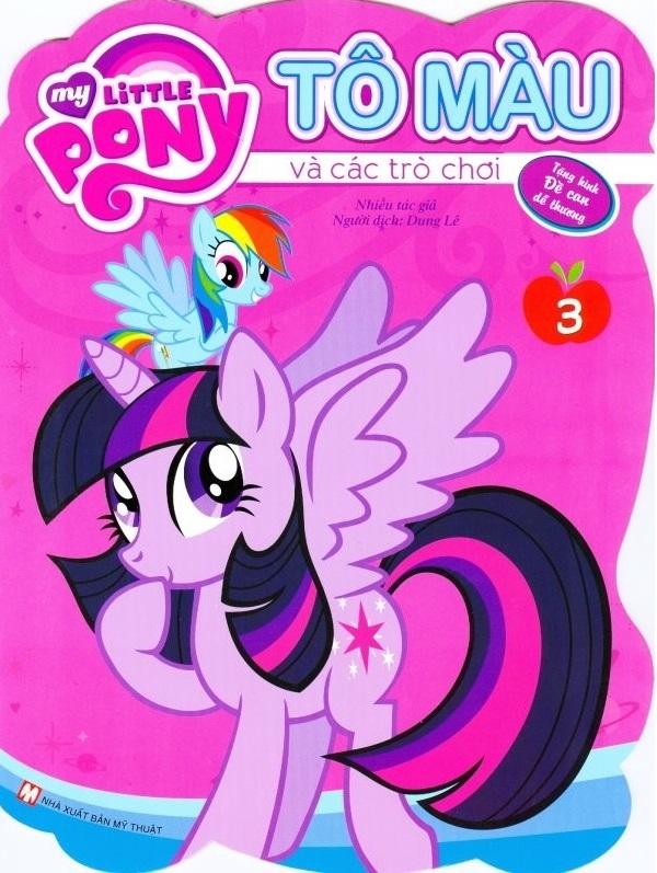 Tô Màu My Little Pony  Jumbo Tô Màu Và Các Trò Chơi 6 Tái Bản 2021   Lazadavn