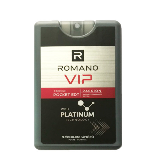 Nước Hoa Bỏ Túi Romano Vip Pasision 18ml