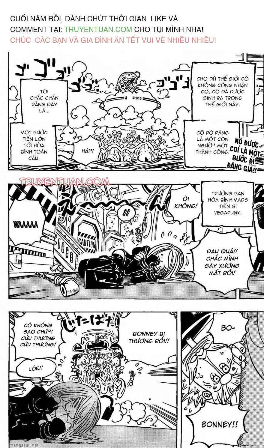 đảo hải tặc - one piece chapter 1072 2