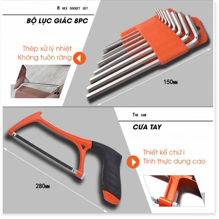 Bộ Dụng Cụ Sửa Chữa 102 Chi Tiết - Vận Chuyển Miễn Phí Toàn Quốc