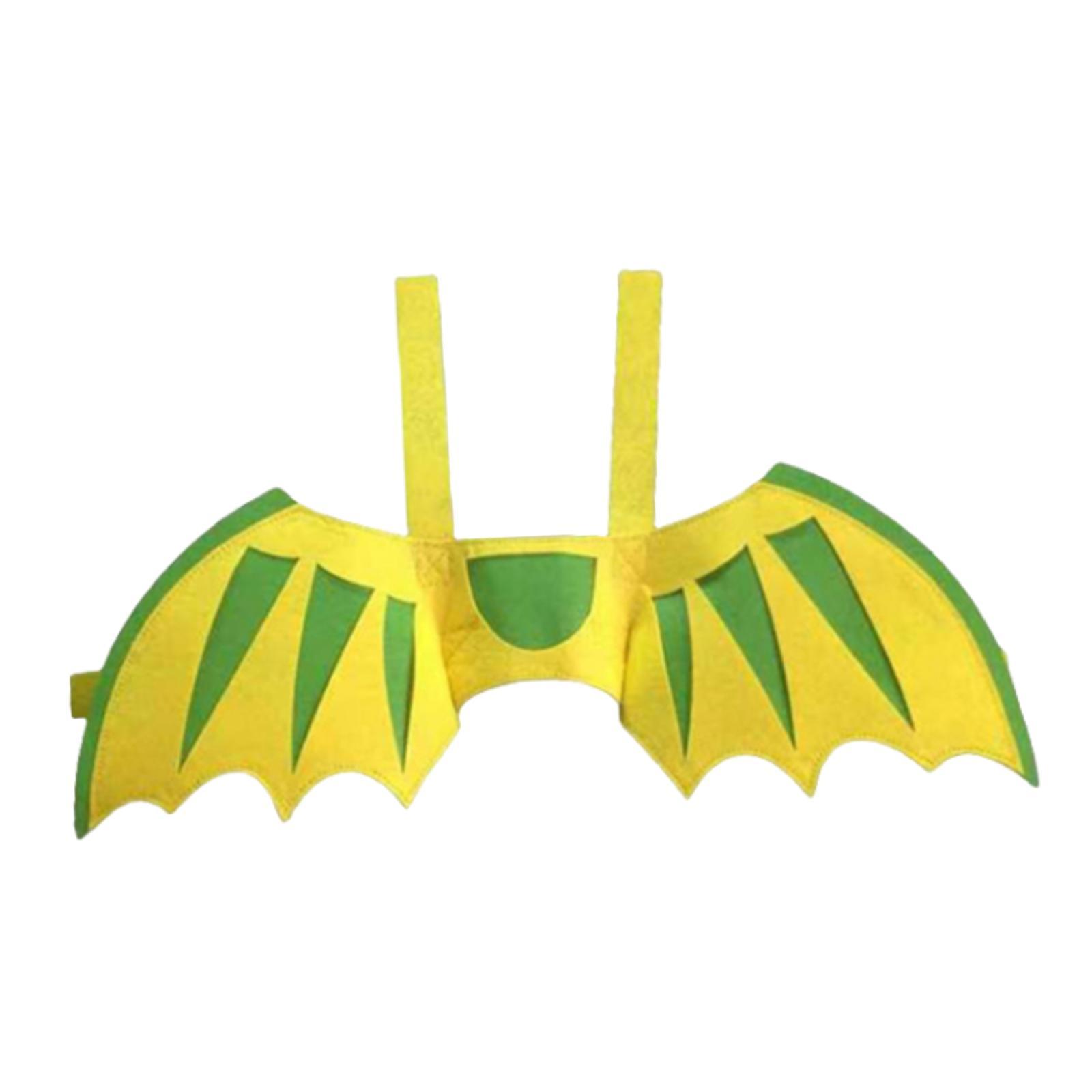 Dragon  for Cats Dinosaur Wing Kitten Animal Theme Halloween Costumes