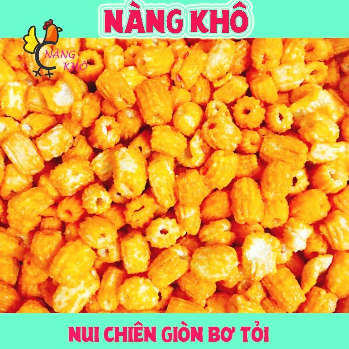 Nui chiên giòn bơ tỏi | Đồ ăn vặt Nàng Khô