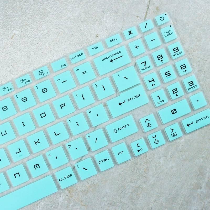 Miếng Dán Bàn Phím Bằng Silicon Cho MSI GL76 Katana GF66 2021 MSI GL66 Pulse Katana GF76