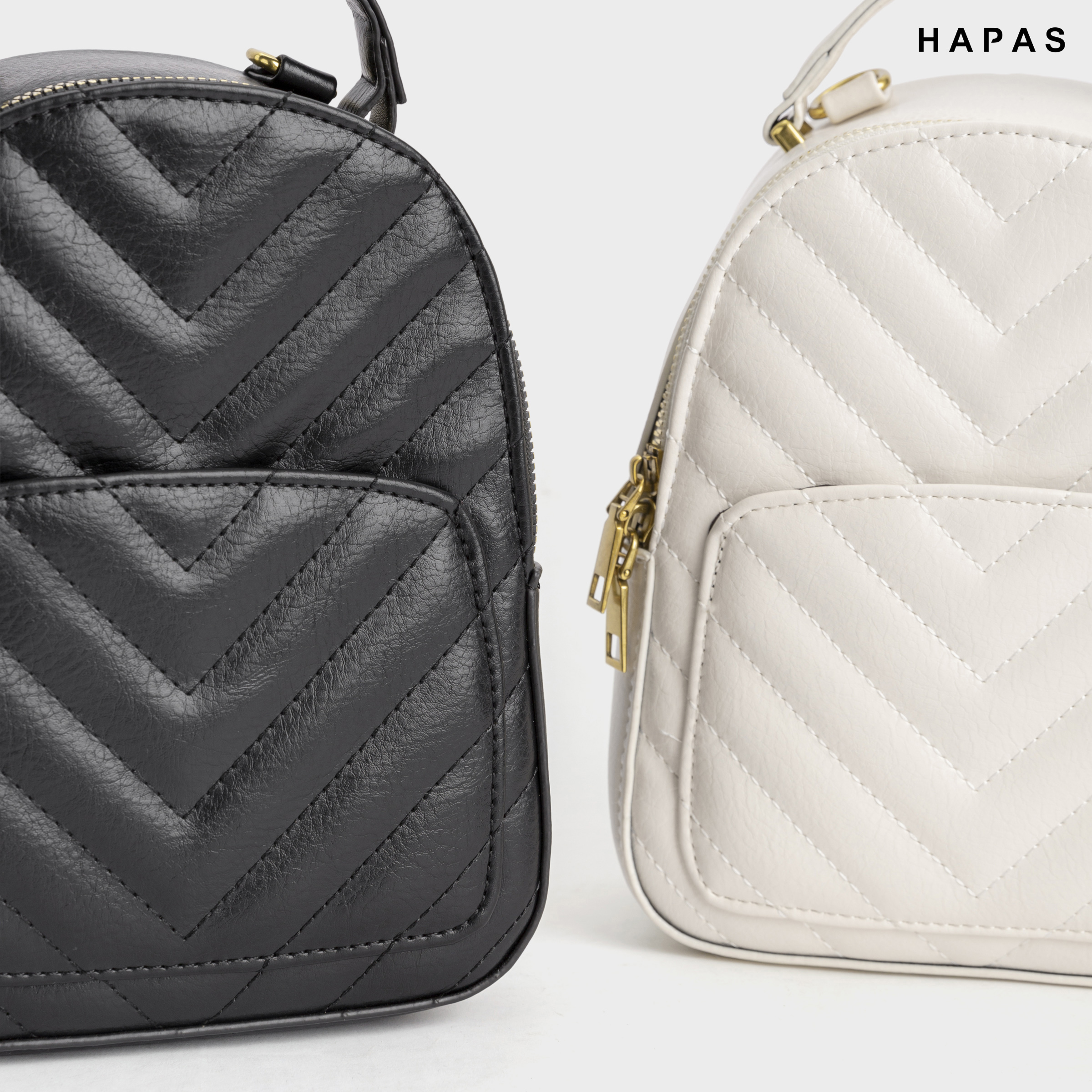 Balo Nữ Sọc V Sz 18 HAPAS - BL1837