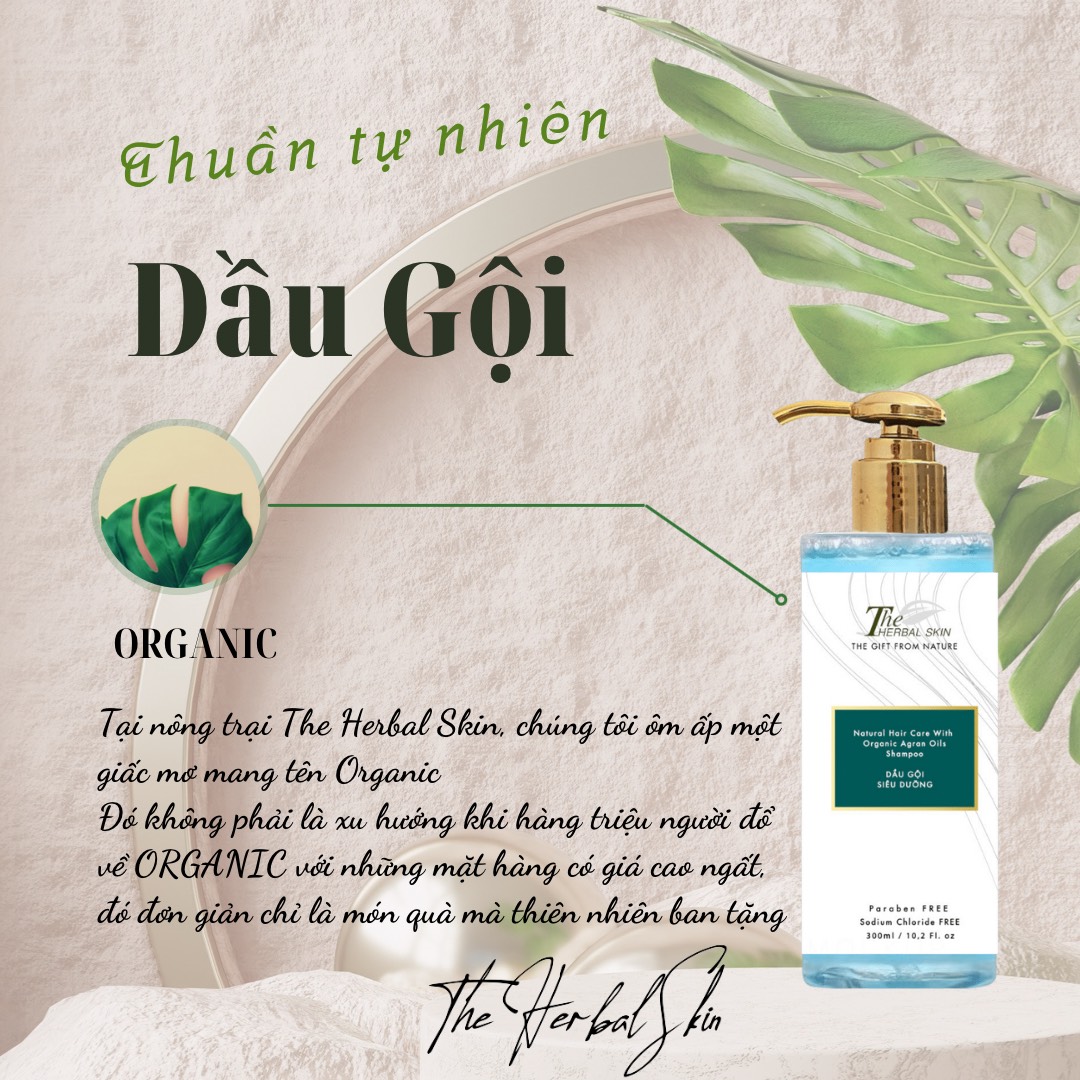 Dầu Gội Siêu Dưỡng The Herbal Skin 300ml